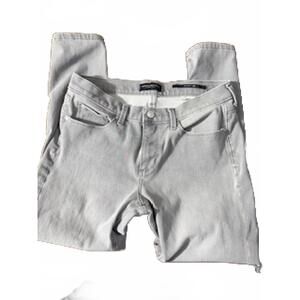 Banana Republic Light Stone Washed‎ Gray Skinny Jeans 29P